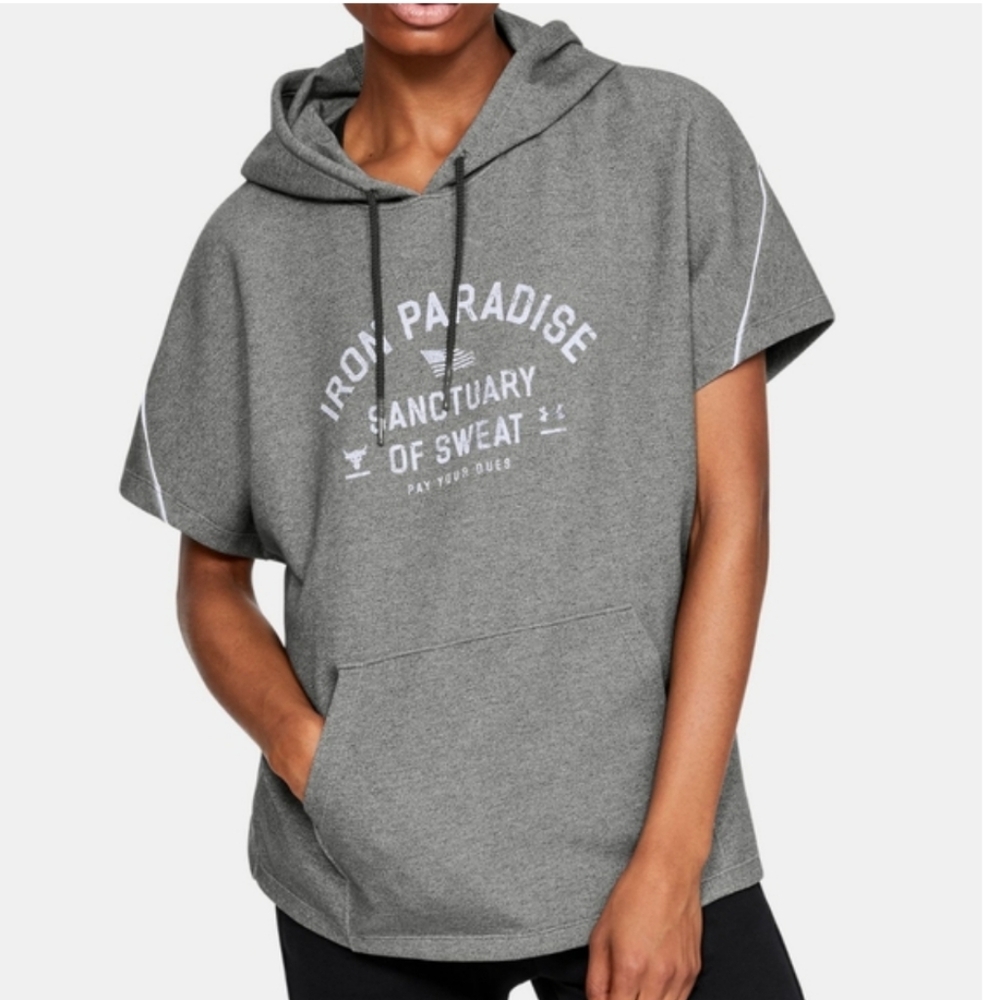 Under Armor Mens Short Sleeve Hoodie, size Small NWOT